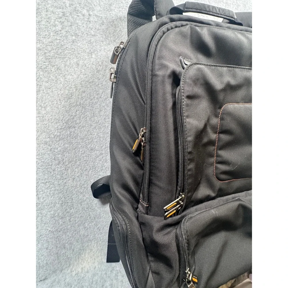 Briggs & Riley @work Medium Cargo Backpack Black Ballistic Nylon Laptop Bag